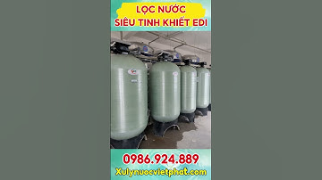 Hoàn Thiện Công Trình Lọc Nước Siêu Tinh Khiết EDI Tại Ninh Bình #shorts #locnuocro #locnuocedi