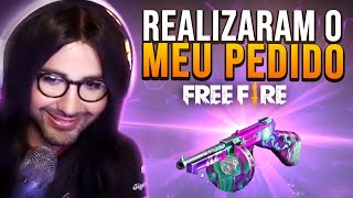 REALIZARAM MEU PEDIDO! | Samira Close - Free Fire