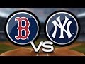 MLB: New York Yankees vs Boston RedSox Game 1