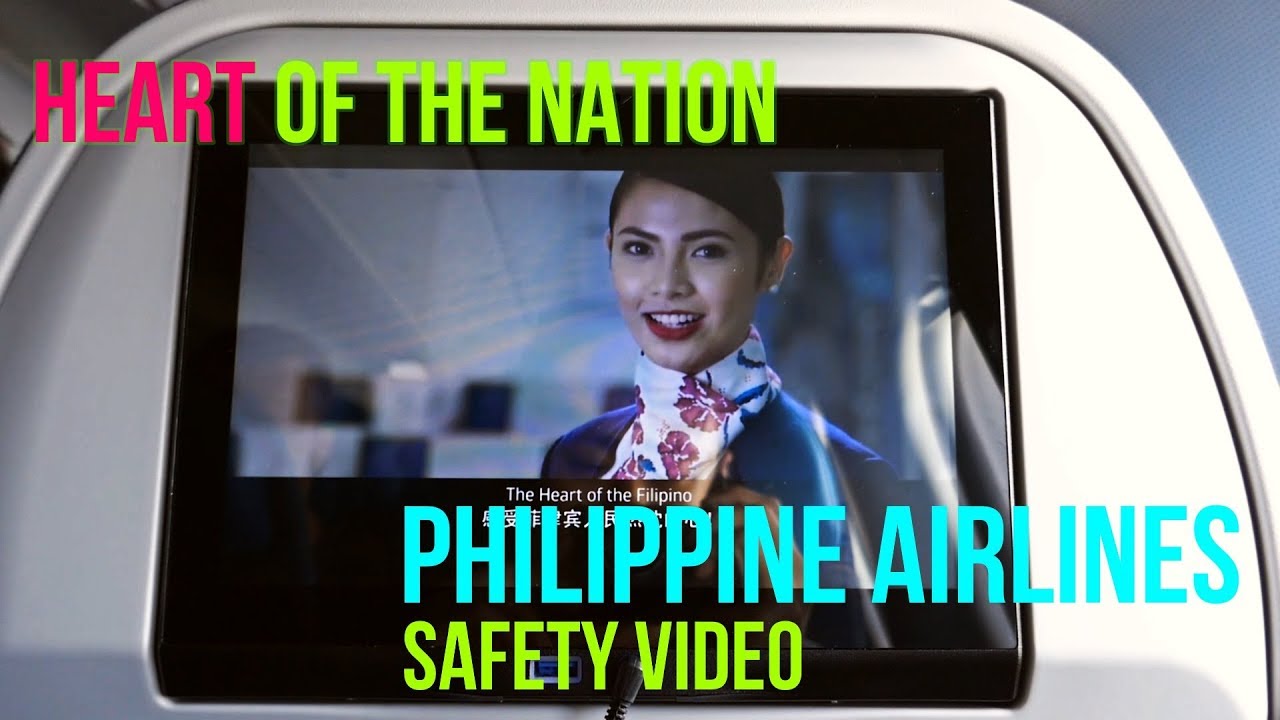 Видеоролик о безопасности полетов Philippine Airlines | Сердце нации | A330-300