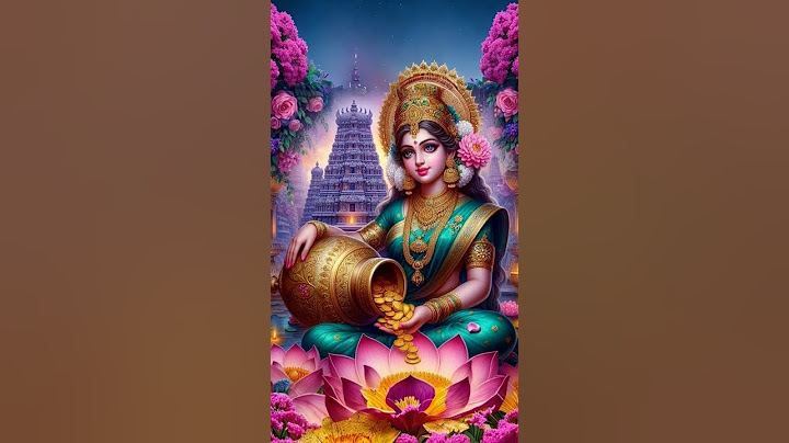 Lakshmi Mahalakshmi song #devotional