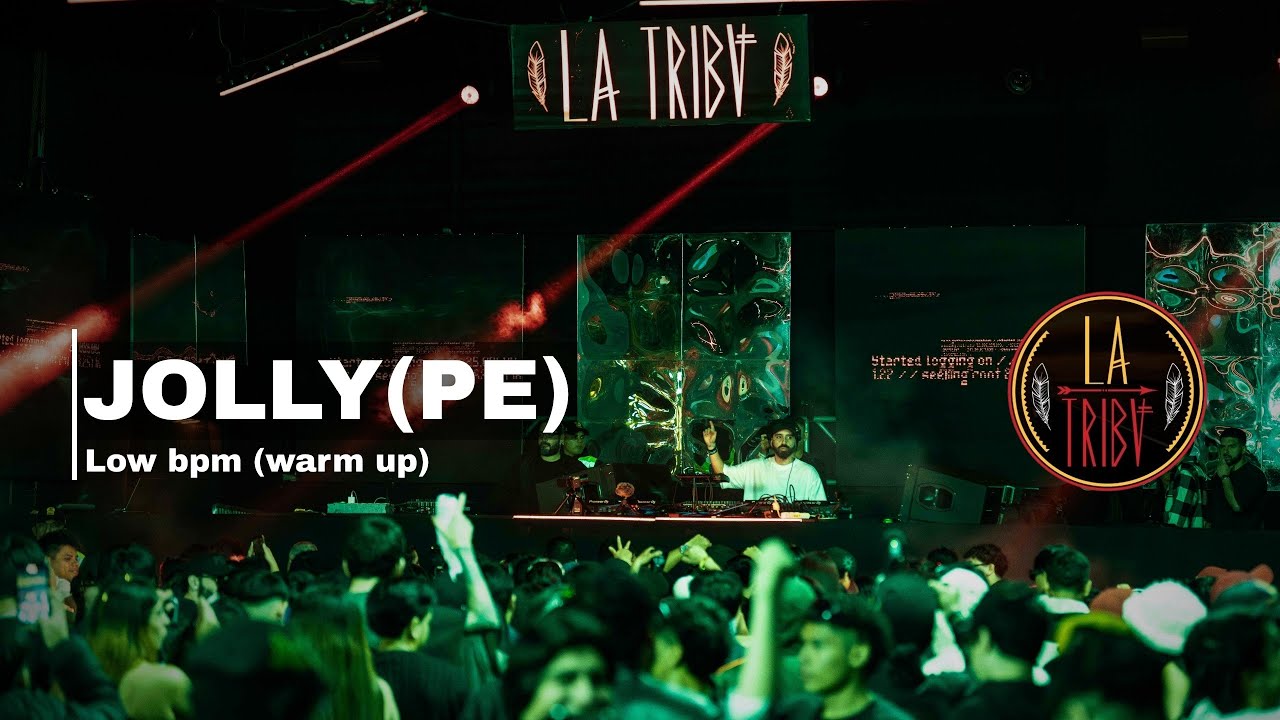 JOLLY (PE) Opening Set @La Tribu w/ Guti & Stacey Pullen |  Minimal Tech / Deep House | PERÚ