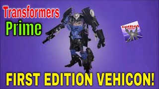 Transformers Prime First Edition Vehicon - GotBot True Review NUMBER 1030