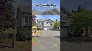 $395K for a 3-Bedroom Townhome in Kent, WA?! 👀 #KentWA #shortsfeed #shortsviral