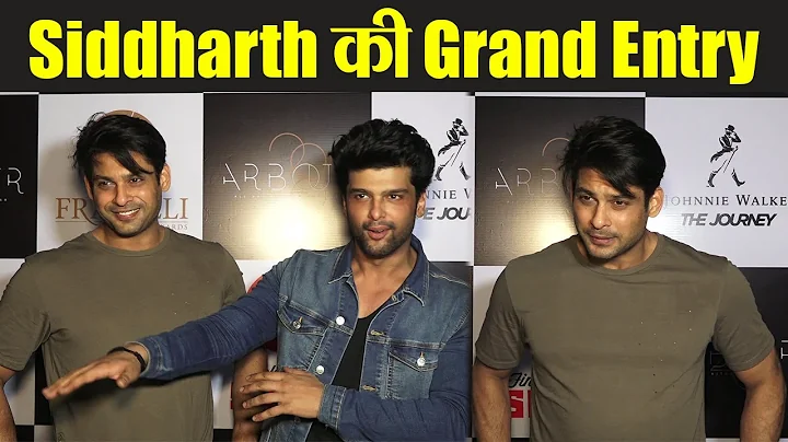 Siddharth Shukla at Kushal Tandon Restaurant Arbou...