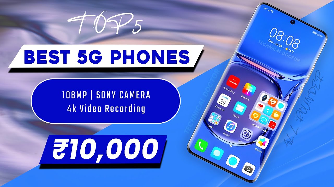 Top 5 Best 5G Phones Under ₹10,000 In November 2025 | 4k Recording | All Rounder Phones Under 10k