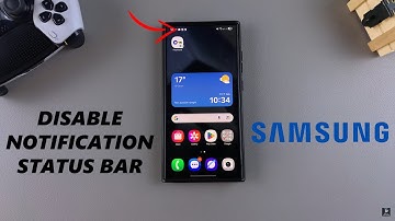 How To Hide Notifications On Status Bar Of Samsung Galaxy Phone