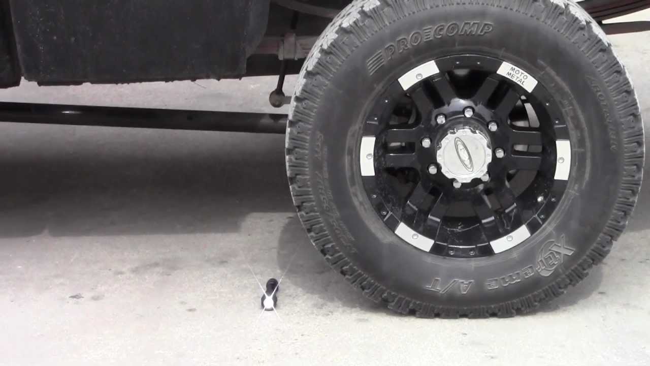 Affordable Yet "Indestructible" Flashlight Destruction - Tire Test