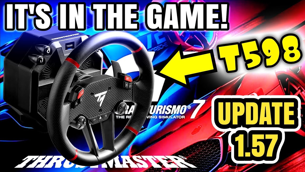 T598 наконец-то поддерживается в GT7! — Мои лучшие настройки — Обновление 1.57