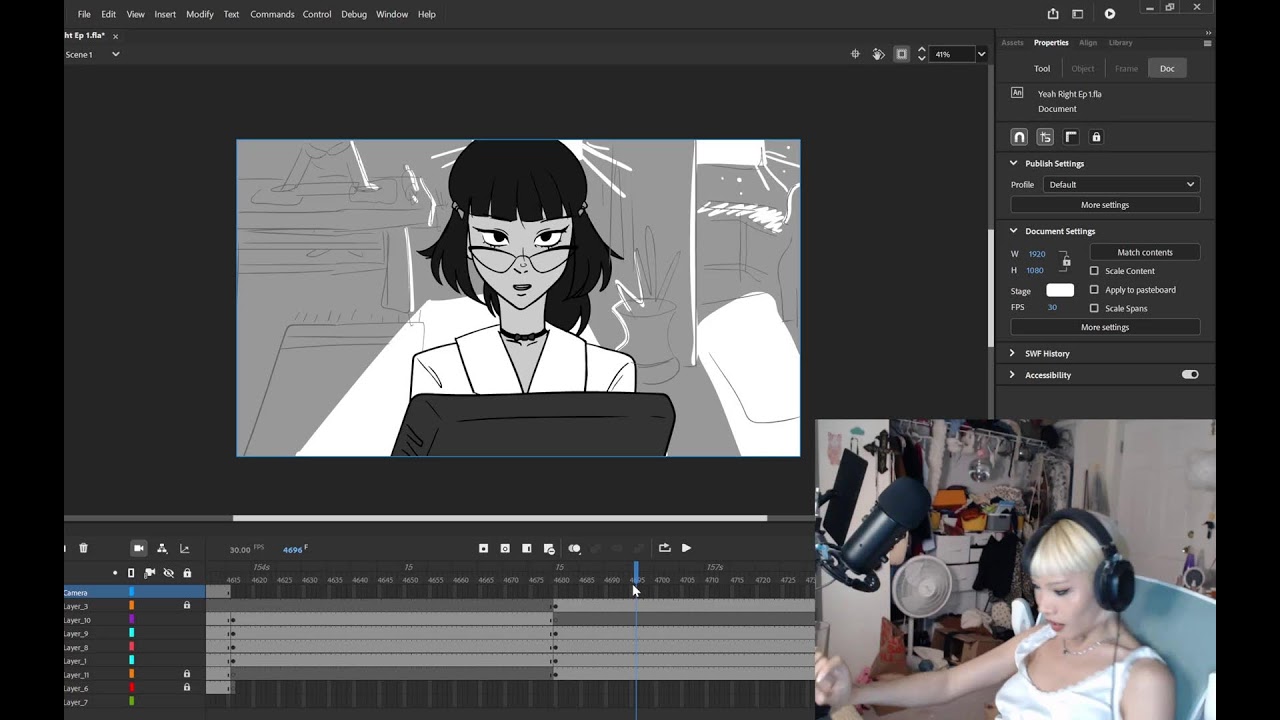 Animating my new series!