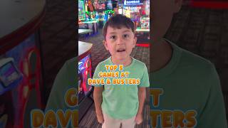 Top 5 Dave & Busters Games #kids #daveandbusters