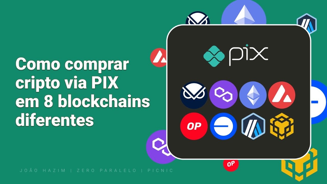 COMO COMPRAR CRIPTOMOEDAS EM 8 BLOCKCHAINS COM PIX