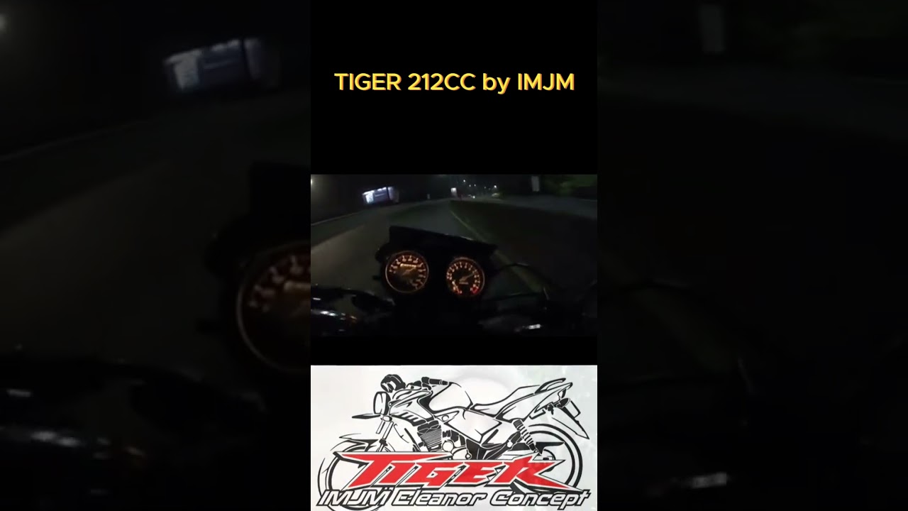 TOP SPEED HONDA TIGER BORE UP 212CC