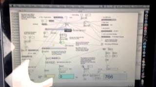 Max/MSP enhanced engine sounds using OBD-II sensor