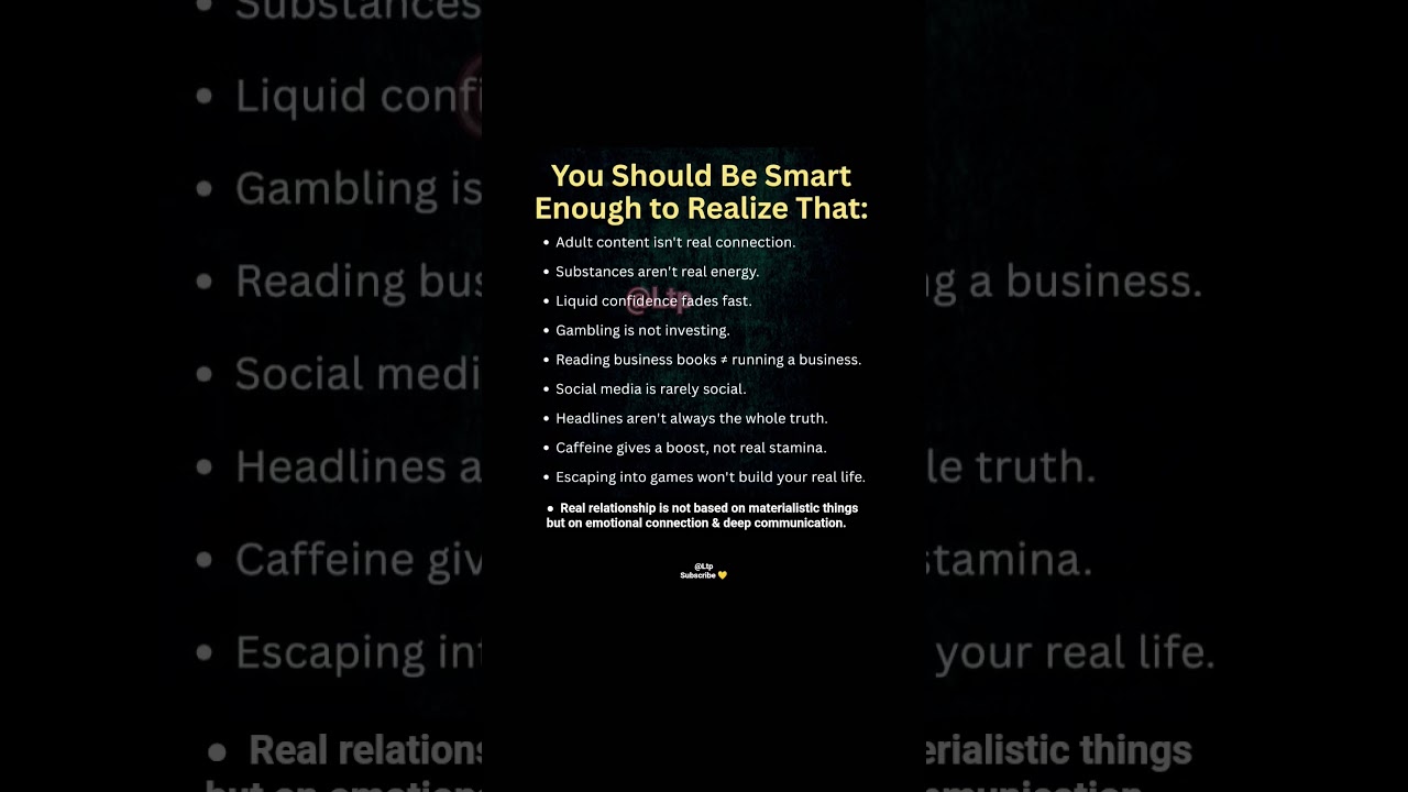 10 Intense Facts You'll Have To Realize/Accept🚀 