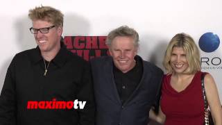 Gary Busey, Jake Busey, Steffanie Sampson Machete Kills Los Angeles Premiere Red Carpet