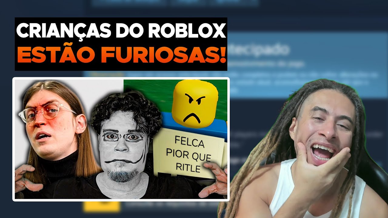 ZEUS REACT: AS CRIANÇAS DO ROBLOX VÃO DESTRUIR O FELCA!