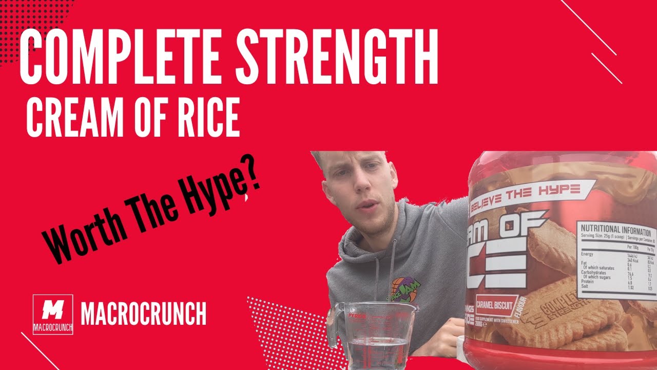 Complete Strength Cream of Rice Review! Is it worth the hype? YouTube