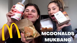 McDonalds Mukbang w SAV MONTANO trying the Travis Scott meal spicy nuggets Chips Ahoy McFlurry