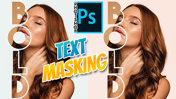 TEXT MASKING EFFECT | PHOTOSHOP TYPOGRAPHY | PHOTOSHOP EFFECT | PHOTOSHOP TUTORIAL