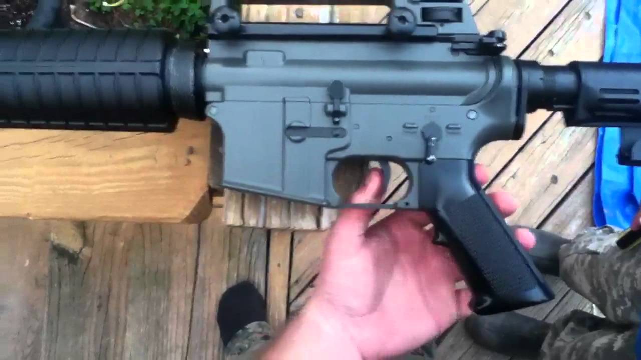 Airsoft m4 trigger issue YouTube