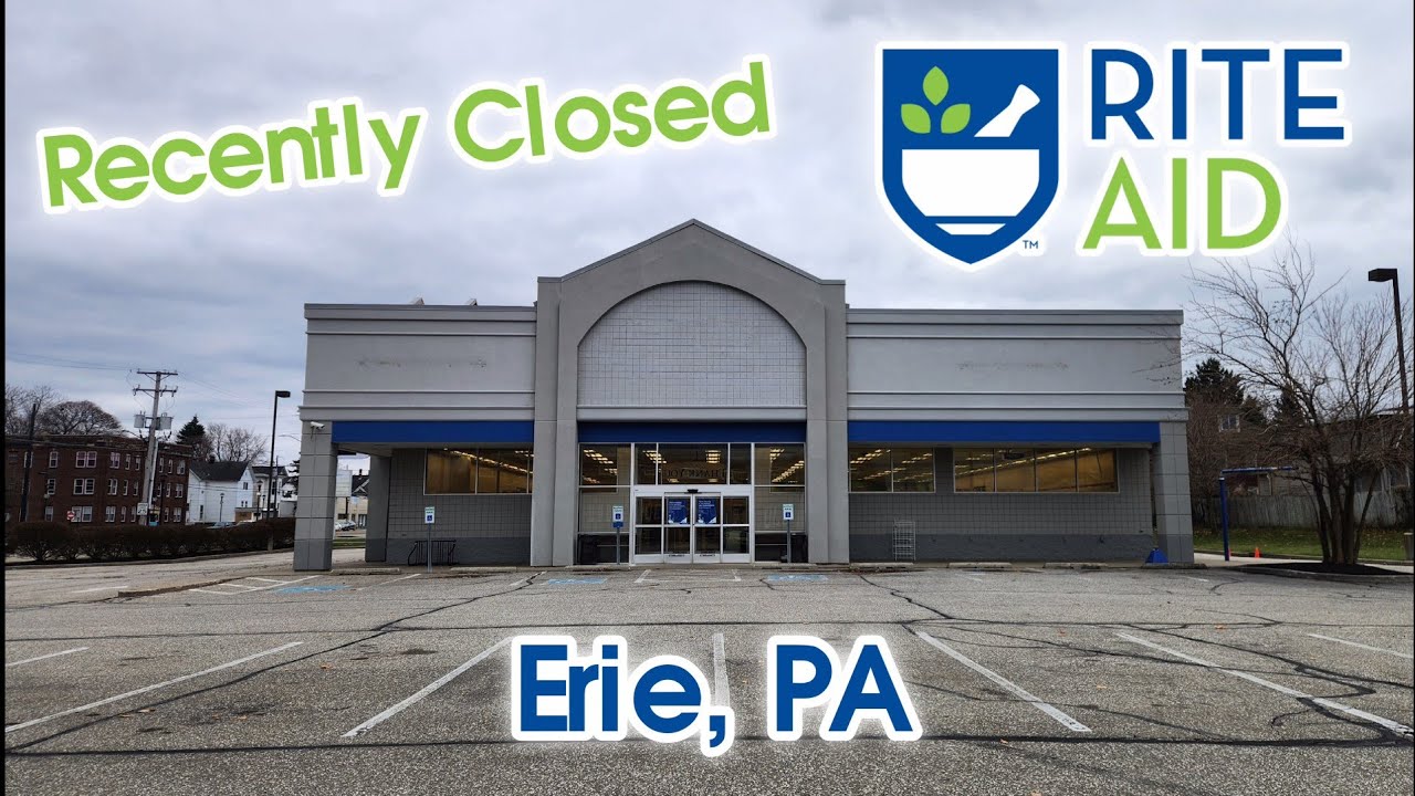 Recently Closed Rite Aid Erie PA YouTube Recently closed rite aid erie pa youtube