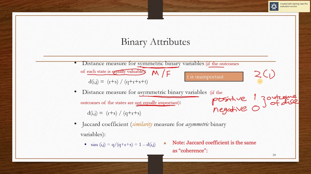 Topic 5 Clustering Part 3 Binary - YouTube