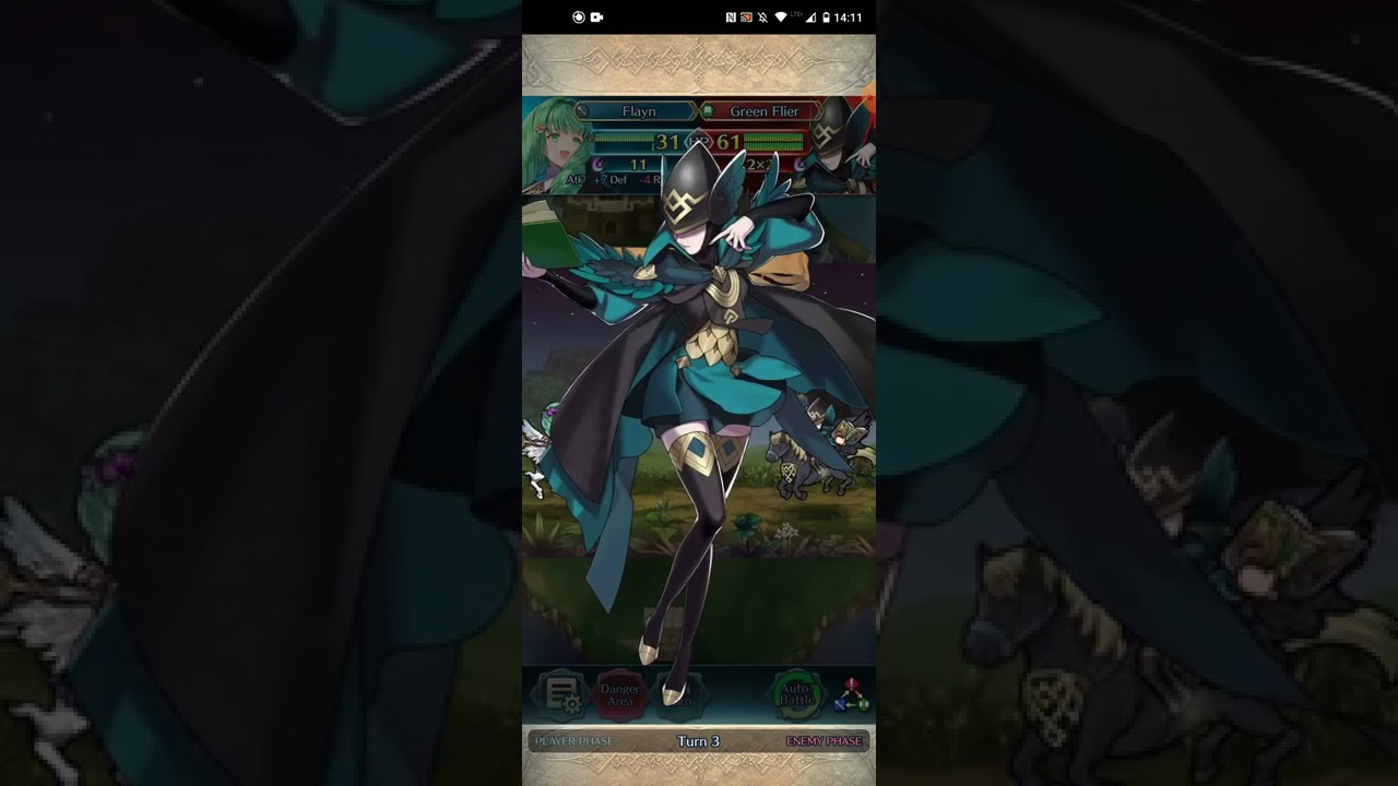 FEH-Damage reduction meme team vs Abyssal Caeda