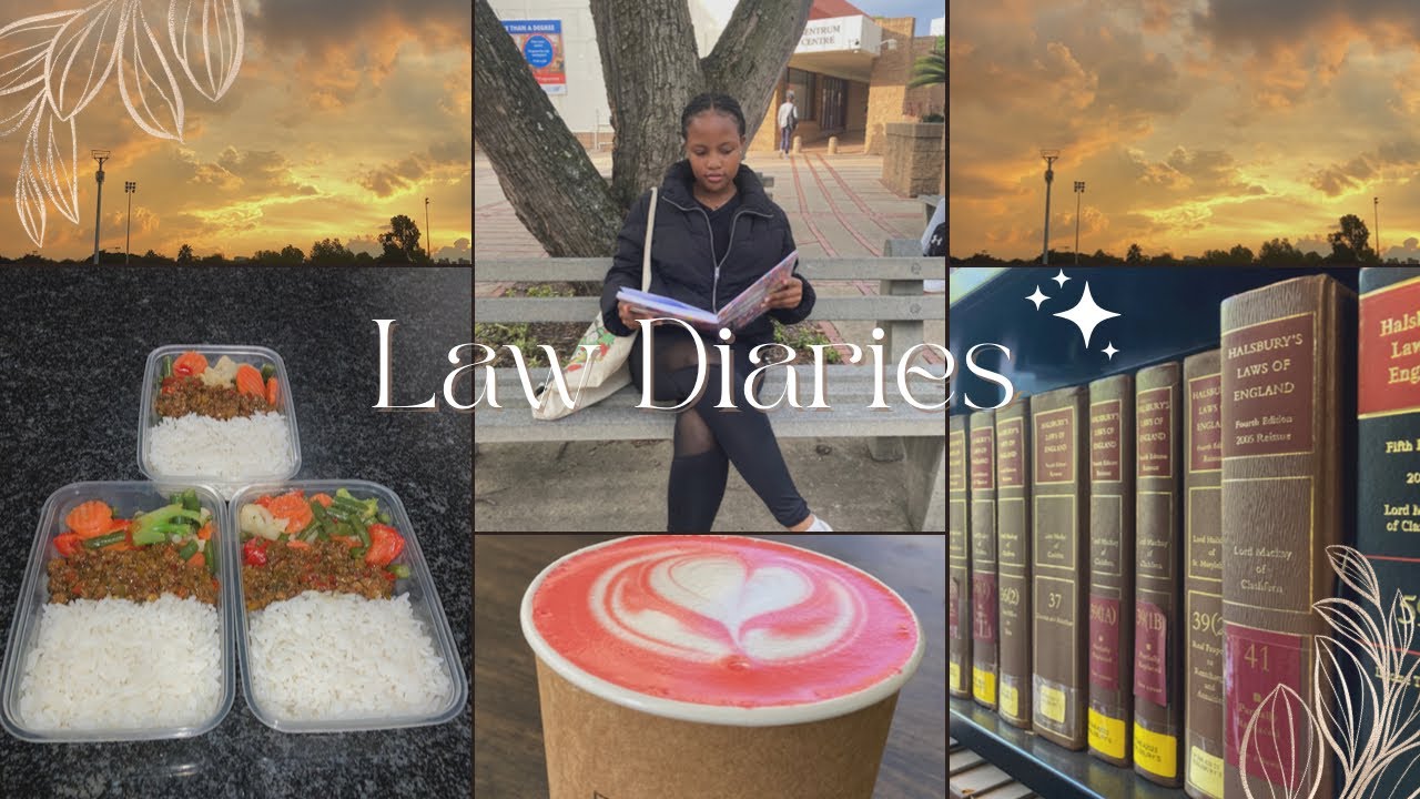 Days in the life of a Law student✨Meal prep, sports, productivity