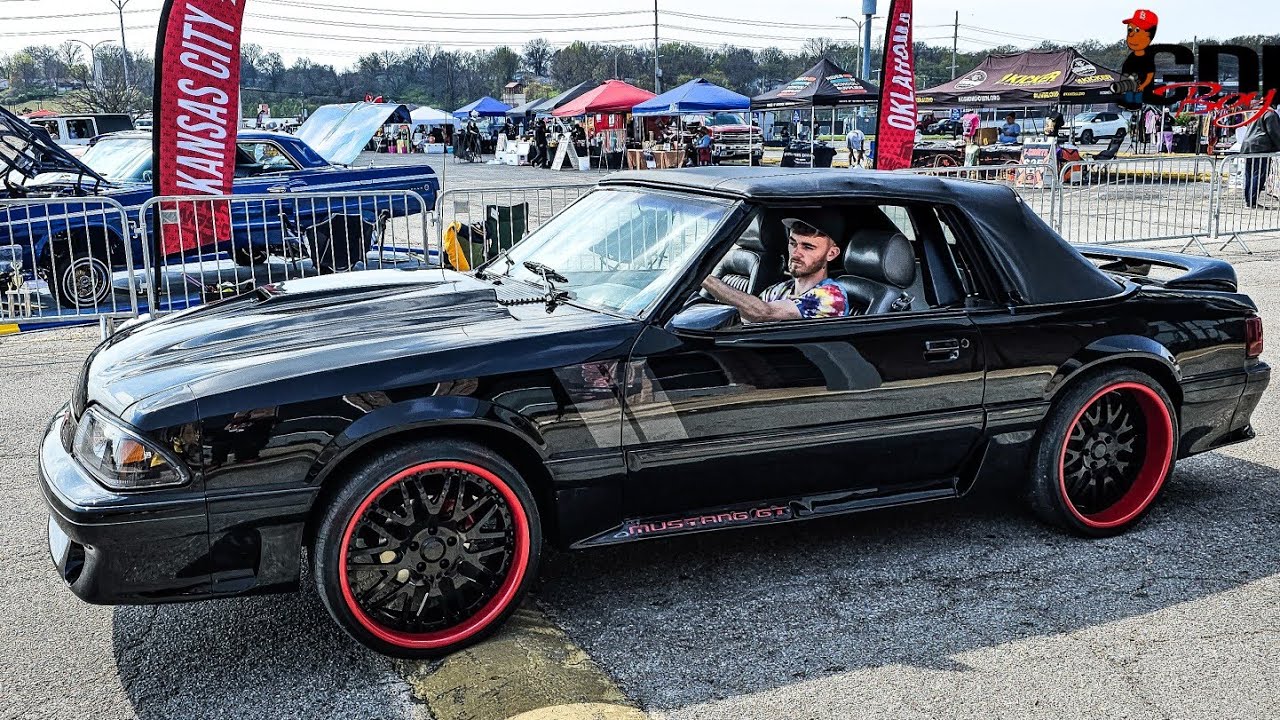 Fox Body Mustang GT Convertible on 20