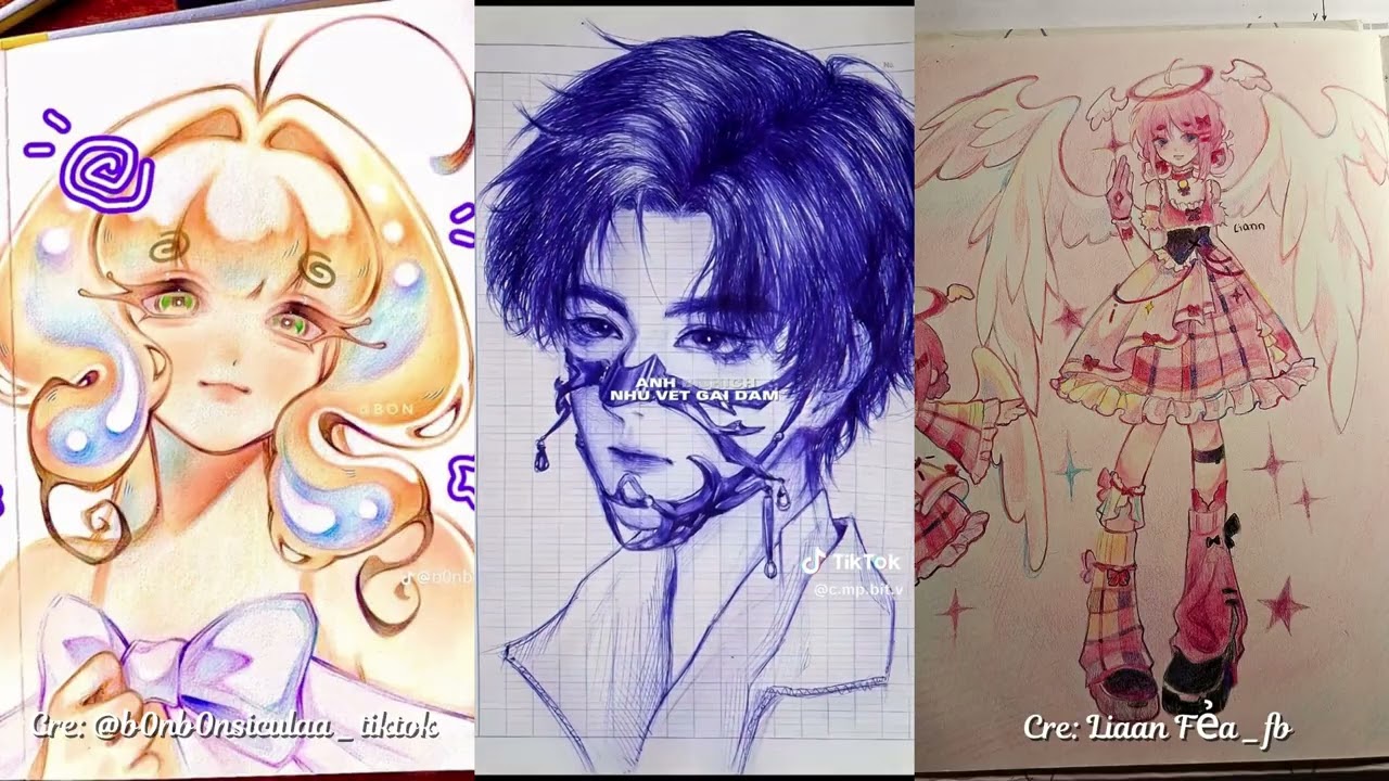 || Tổng hợp tiktok tranh vẽ của artist Việt Nam✨ • By edit: 🌷 ෆ Lyli Alice ෆ 🌷