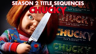 Chucky Season 2 All Opening Title Sequences Compilation | Chucky Official