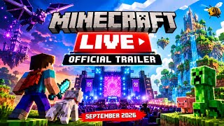Minecraft LIVE Official Trailer – September 2026