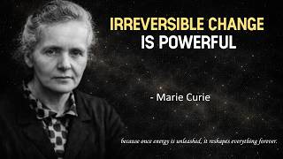 What Curie Discovered About IRREVERSIBLE CHANGE  The Unspoken Truth