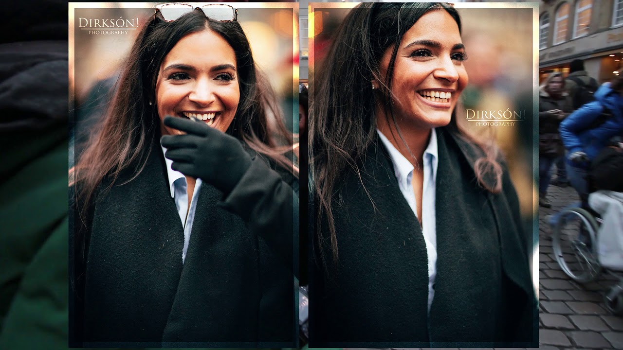 Spontan Menschen auf der Strasse zu einem Fotoshooting einladen heute in Münster :)