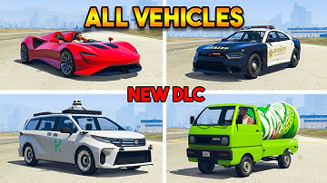 GTA 5 ONLINE : ALL RELEASED AND UNRELEASED VEHICLES (MANSIONS DLC)