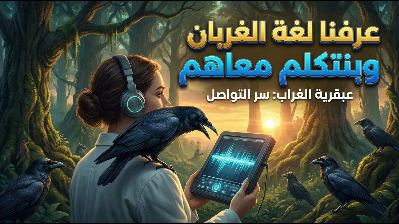 عبقرية الغراب - لغة التواصل