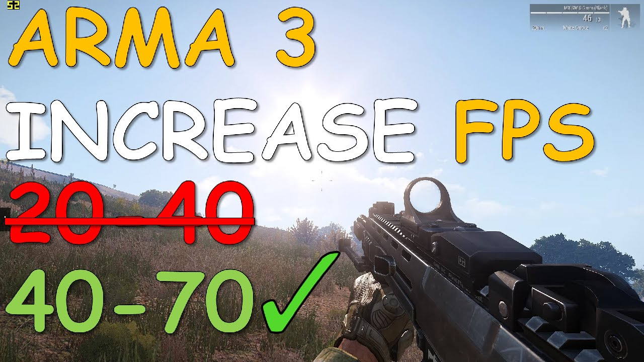 arma 3 สเปค  2022 Update  ARMA 3 BOOST FPS GUIDE