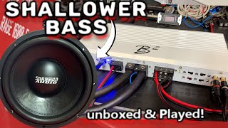 Shallow BASS 🔊 Sundown SLD 12" Sub & B2 Audio 5 Channel Amp ⚡️ Unboxed & Flexed