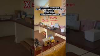 meter bridge experiment #trending #experiment #viral