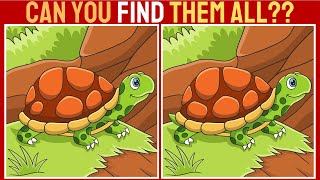 【Spot the difference】A  little difficult puzzle for genius | Find 3 Differences between two pictures