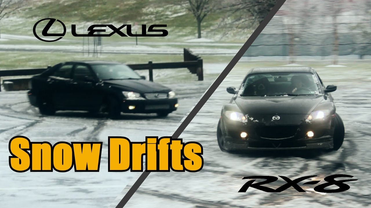 How Does The Mazda Rx8 Drive In The Snow Youtube