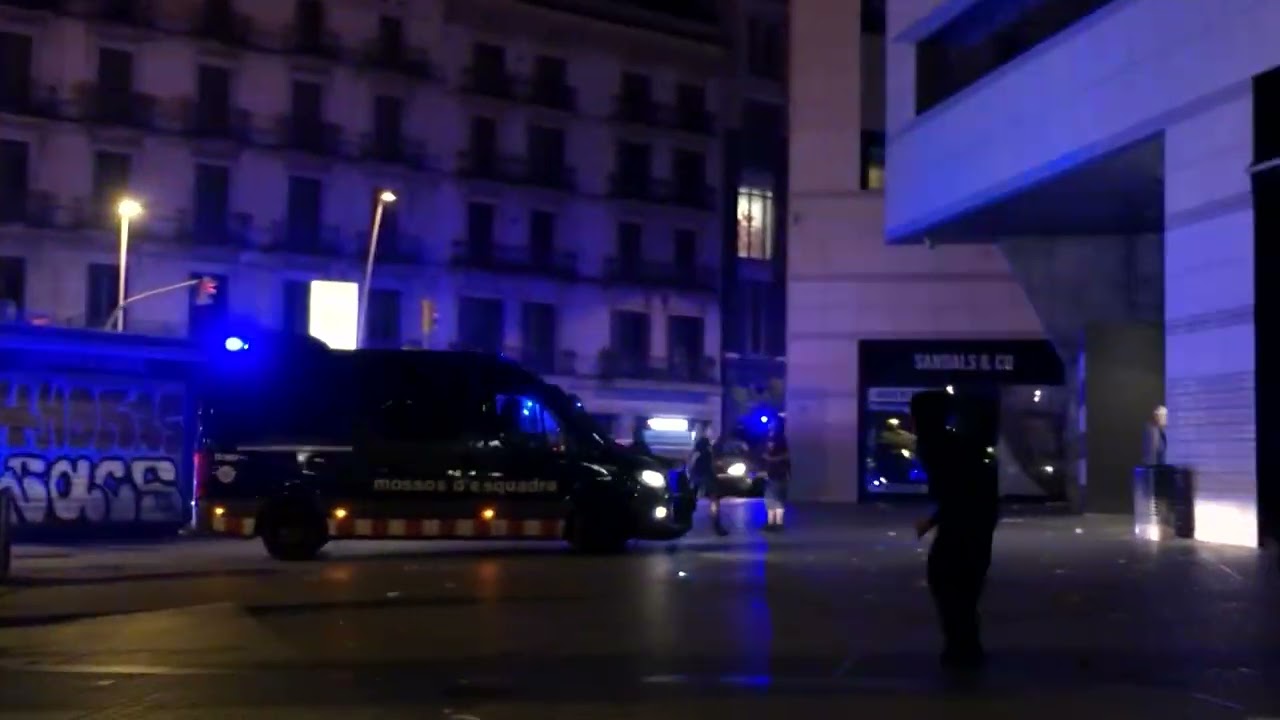 Clashes break out in Barcelona over Spain's housing crisis
