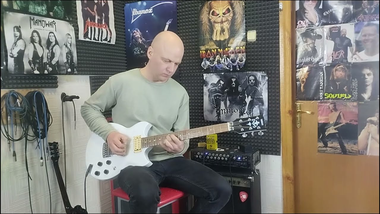 Yamaha SG200 реплика. Тест звука
