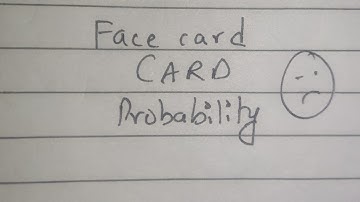 PROBABILITY FACE CARD LEARN SEE see swaath 🤨🤨