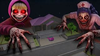 LITTLE BOY vs 2 EVIL ZOMBIES! 😱💔 | Mother Calls Police & Doctor | Sakura School Simulator screenshot 4
