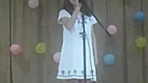 Mckenzie Agan singing someone like you