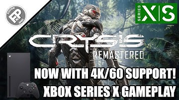 Crysis Remastered: 60FPS Update - Xbox Series X Gameplay (60fps)