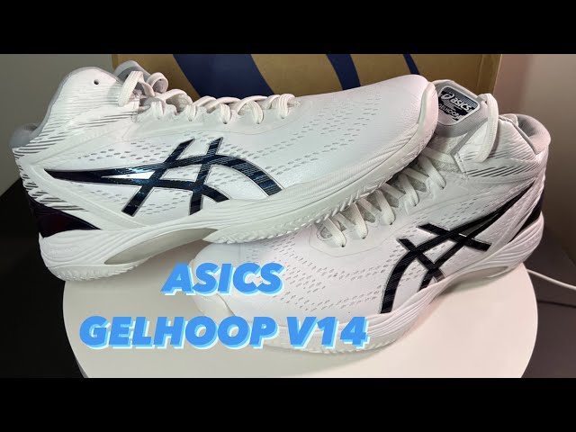 ASICS GEL HOOP V14 SHOE REVIEW!! GOT THIS FOR A BUDDY FIRST TIME