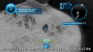 Halo Wars Walkthrough - Basic Training Tutorial HD